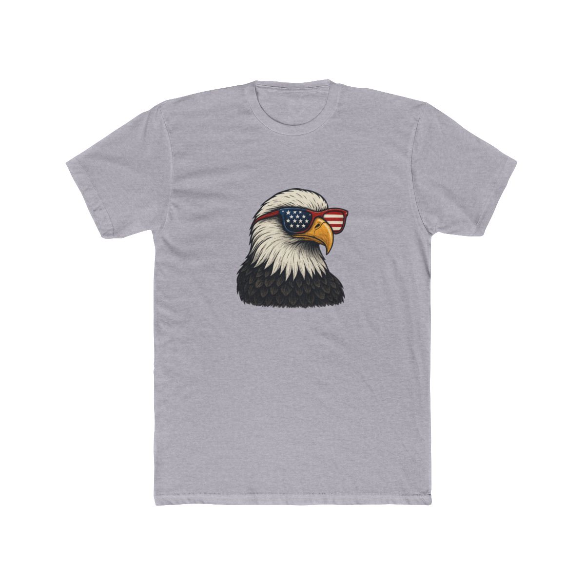 Freedom Bald Eagle Patriotic Sport T-Shirt