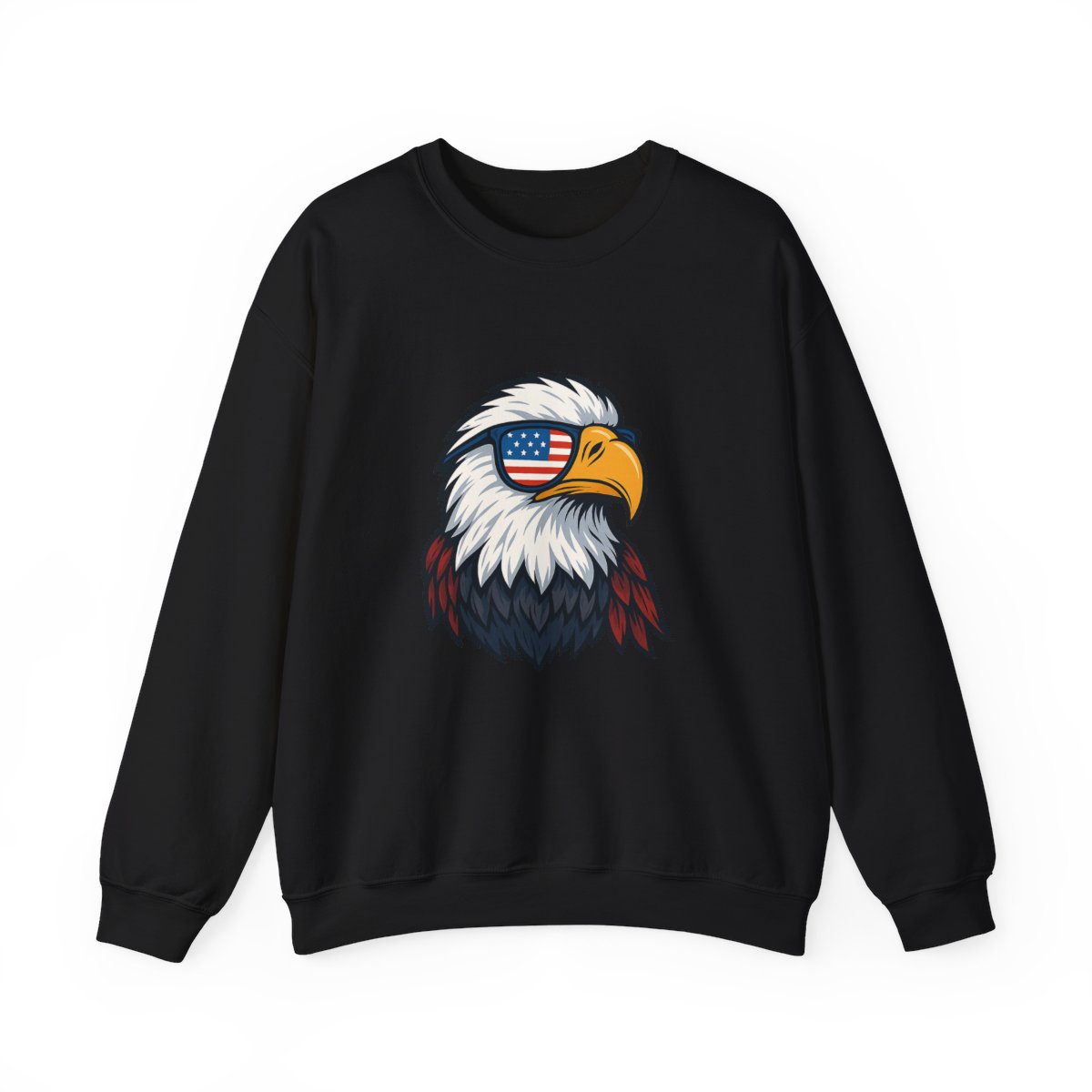 America's Birthday Bald Eagle Patriotic Sweatshirt