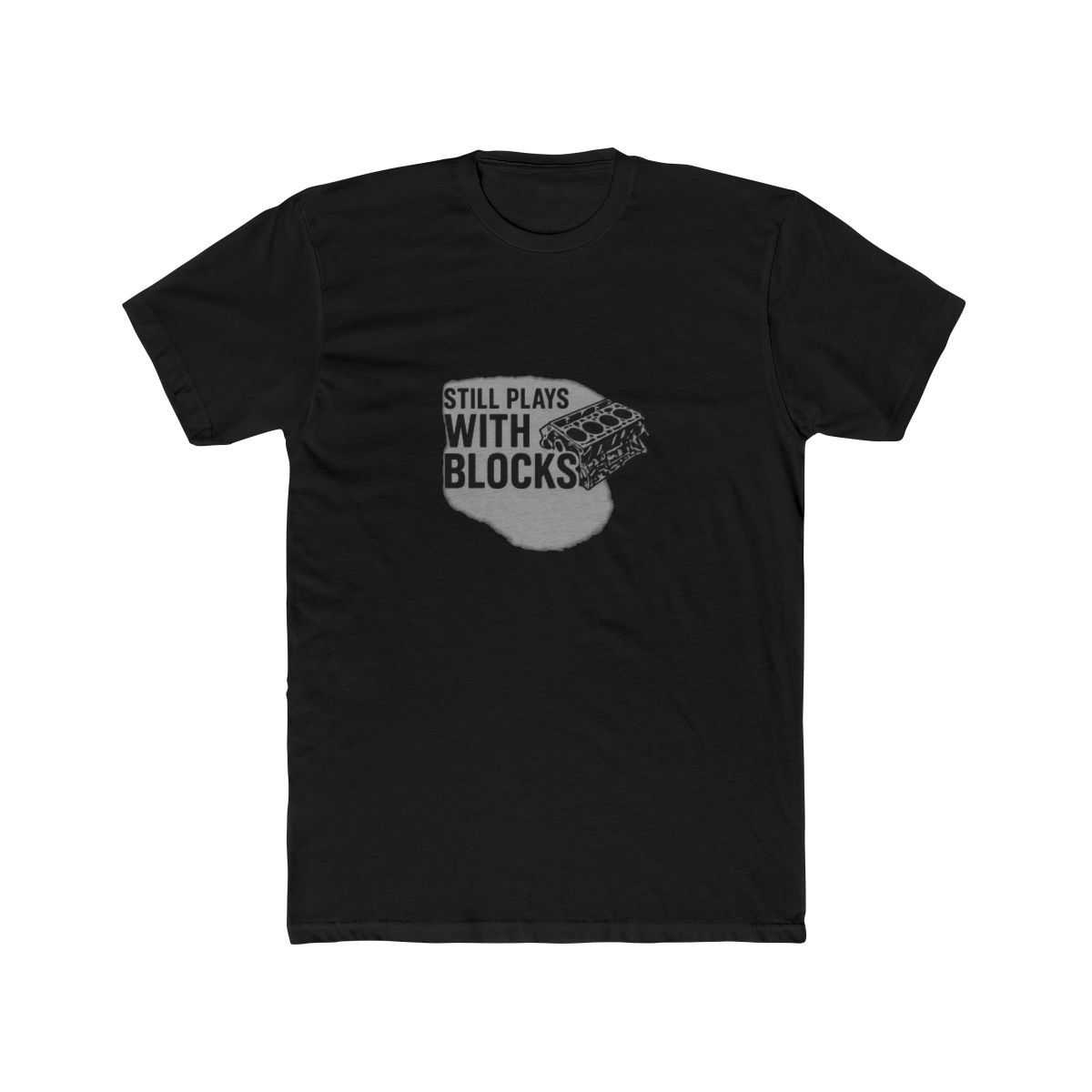 Still Plays with Blocks Funny Mechanic T-Shirt