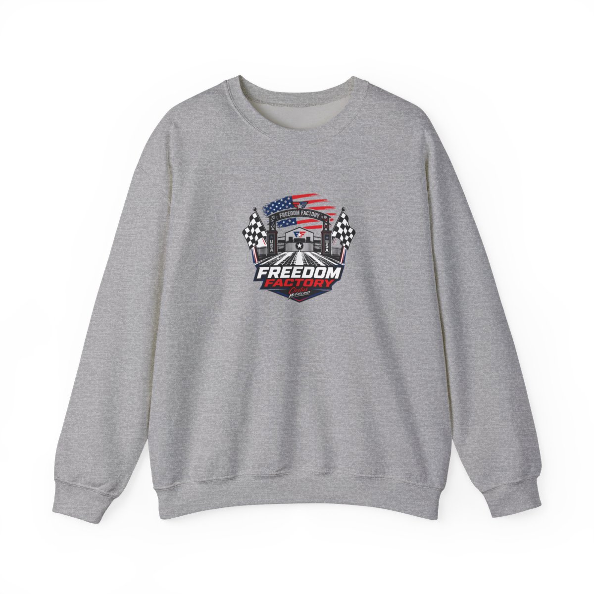 Cleetus McFarland "Freedom Factory" Crewneck